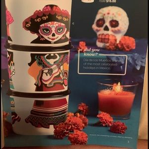 Tupperware Dia De Los Muertos Canister Set